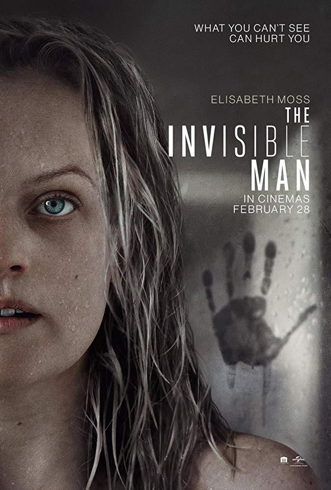 《The Invisible Man》:女主角Cecilia备受恐怖科学家情人Adrian Griffin的暴力对待和精神折磨,痛苦不堪。趁机逃离对方的控制后,她投靠了亲友并获得了帮助。原以为逃出生天的Cecilia突然收到来自Adrian的自杀遗嘱,对方更把巨额遗产的一部分留给了她。尽管如此,Cecilia依旧感觉不安感笼罩…周围更接连发生了各种诡异的巧合。她越发感觉状况不对劲,不禁觉得…身边某个角落似乎暗藏了自己看不见的人。她确认自己并不是患有精神问题,并透过各种蛛丝马迹发现了一个连警方也不相信的可怕事实:她怀疑Adrian根本没有自杀,而是成了「隐形人」继续作为恐怖伴侣,时刻监视着自己!?