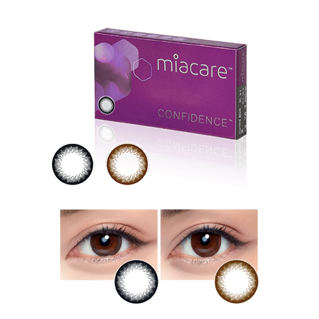 Miacare 隐形眼 X 粉嫩眼妆