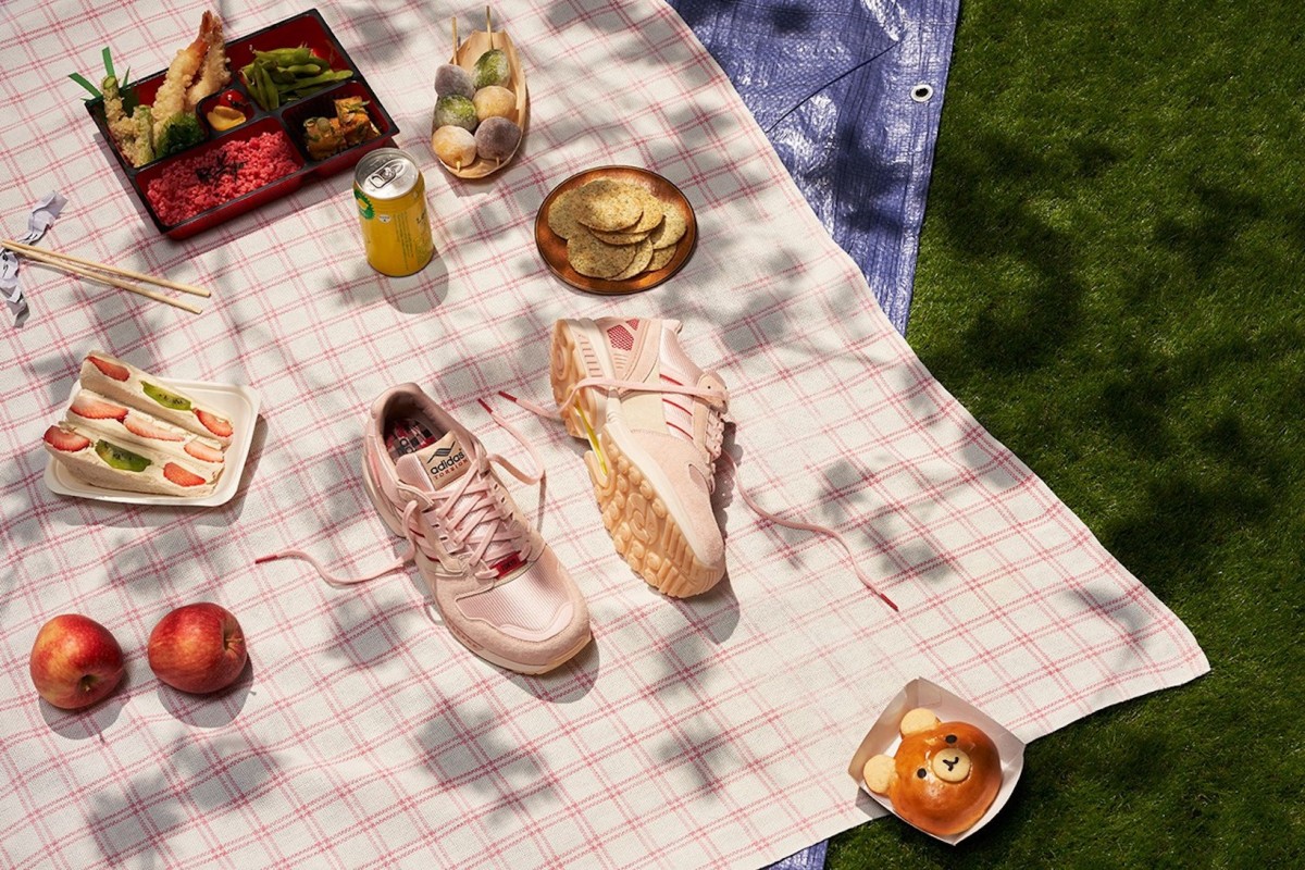 樱花 潮鞋】adidas也追上樱花热潮，ZX8000系列推出赏樱季节限定款！