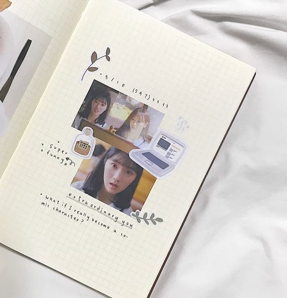 ✨排版书写的方法可以依据自己的想法和创意去做，并不一定要以「日记」、「周记」形式为主；可以依据喜好写下不同的内容。下面来分享一些好看的范例参考～喜欢的爱豆明星