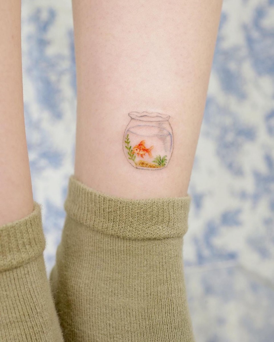 ✨韩系彩色刺青 · 精致小物系列 手绘风格的各种精致小物、小情侣图腾，精致非常！