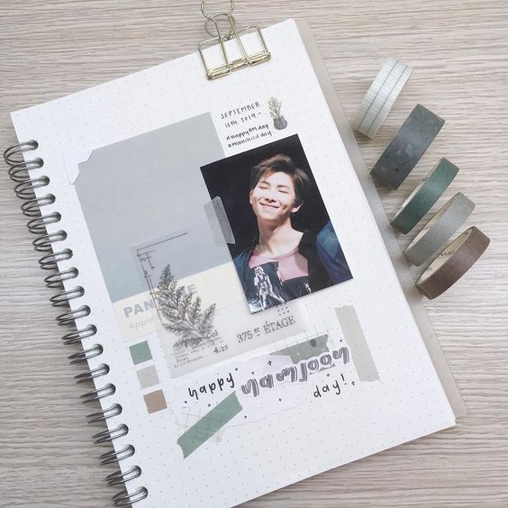 ✨排版书写的方法可以依据自己的想法和创意去做，并不一定要以「日记」、「周记」形式为主；可以依据喜好写下不同的内容。下面来分享一些好看的范例参考～喜欢的爱豆明星