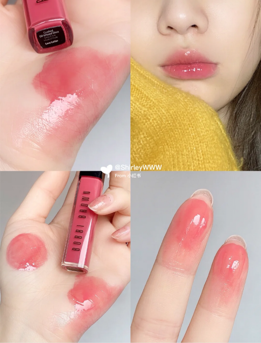 ✨Bobbi Brown Crushed Oil-Infused Gloss #Love Letter 打造水蜜桃果汁美唇必备的「神器」!上唇瞬间变身人见水蜜桃本桃 ? 自然粉嫩的色泽让唇部看起来天生就水润健康,入手绝对不后悔~