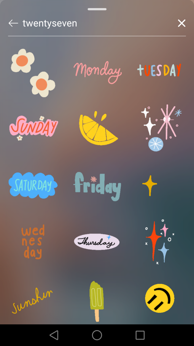 Instagram Stories限时动态GIF关键字:twentyseven