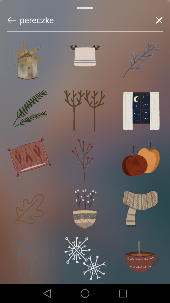 Instagram Stories限时动态GIF关键字:pereczke