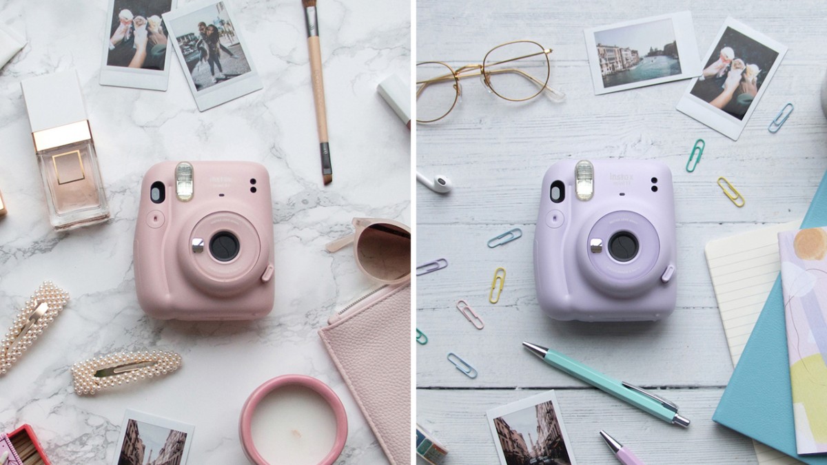 ✨暴击少女心的粉嫩嫩色调 Instax Mini 11和上一代的Mini 9一样,提供多款颜色选择;但后者颜色饱和度较高,是特别鲜明亮眼的「糖果色系」。本次Instax Mini 11推出的热卖色调,是更加狙击少女心的「粉嫩嫩色」;其中「柔雾樱粉Blush Pink」和「香芋紫Lilac Purple」完全就是女生一定会一见钟情的款式吖 ?