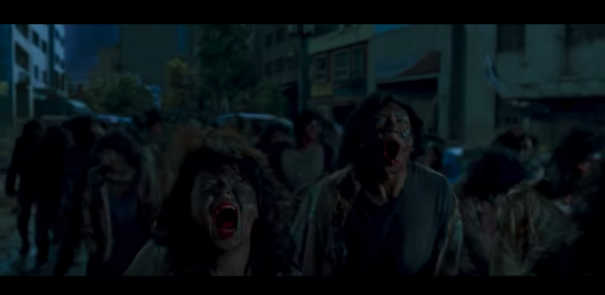 预告片中可见承袭上一部的各种惊悚丧尸场面；除了正锡一行人手持武器、夜视镜「大战」丧尸，还有幸存者与丧尸决斗的场景犹如置身罗马斗兽场、一大群丧尸追捕幸存者的画面，让人光看这1分半钟的预告片都能感觉毛骨悚然、刺激感MAX～