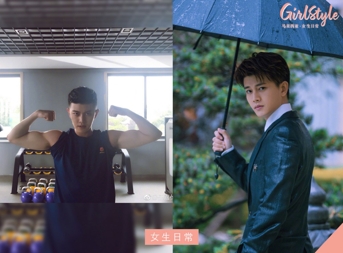 「穿衣显瘦、脱衣有肉」肌肉男神 任嘉伦