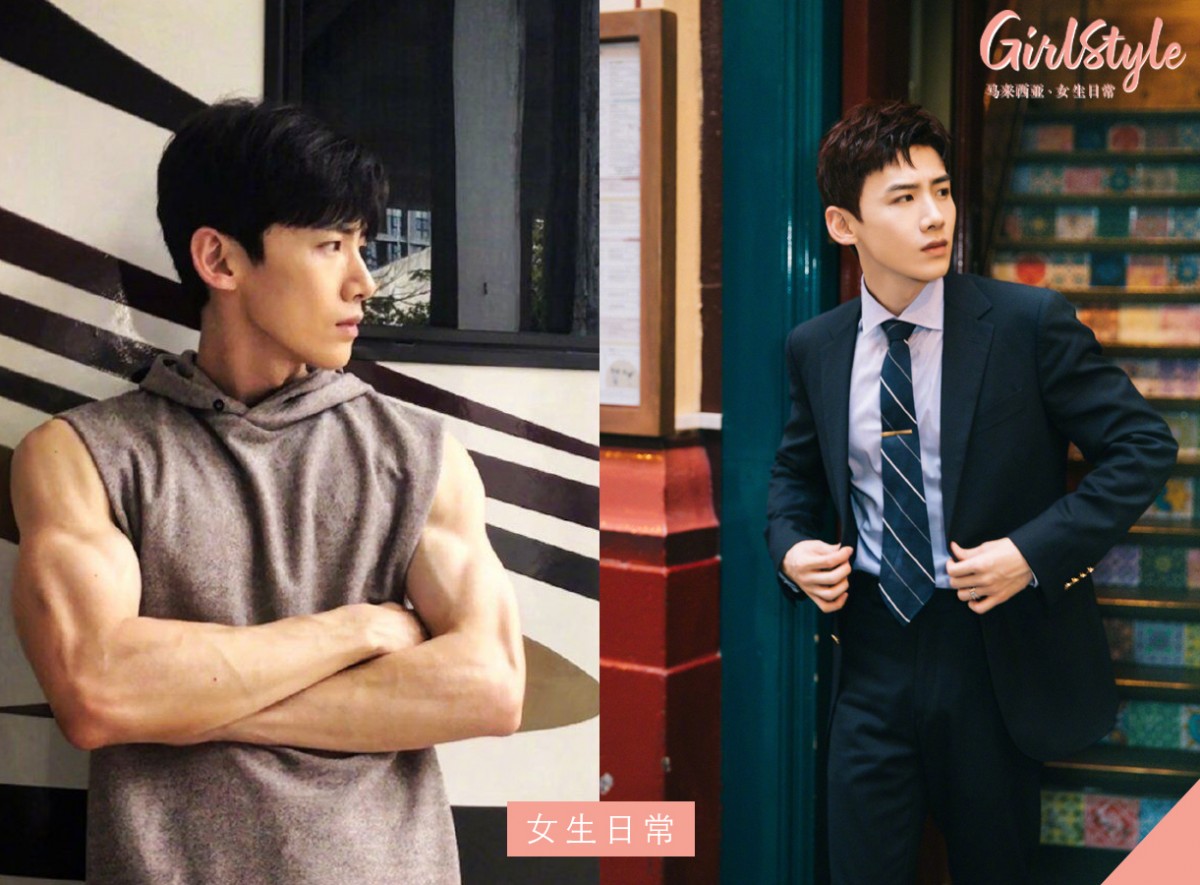 「穿衣显瘦、脱衣有肉」肌肉男神 白敬亭