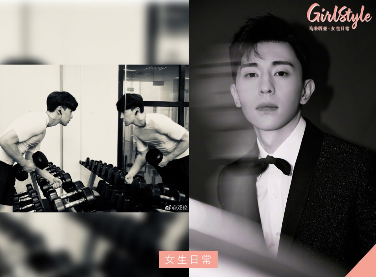 「穿衣显瘦、脱衣有肉」肌肉男神 邓伦