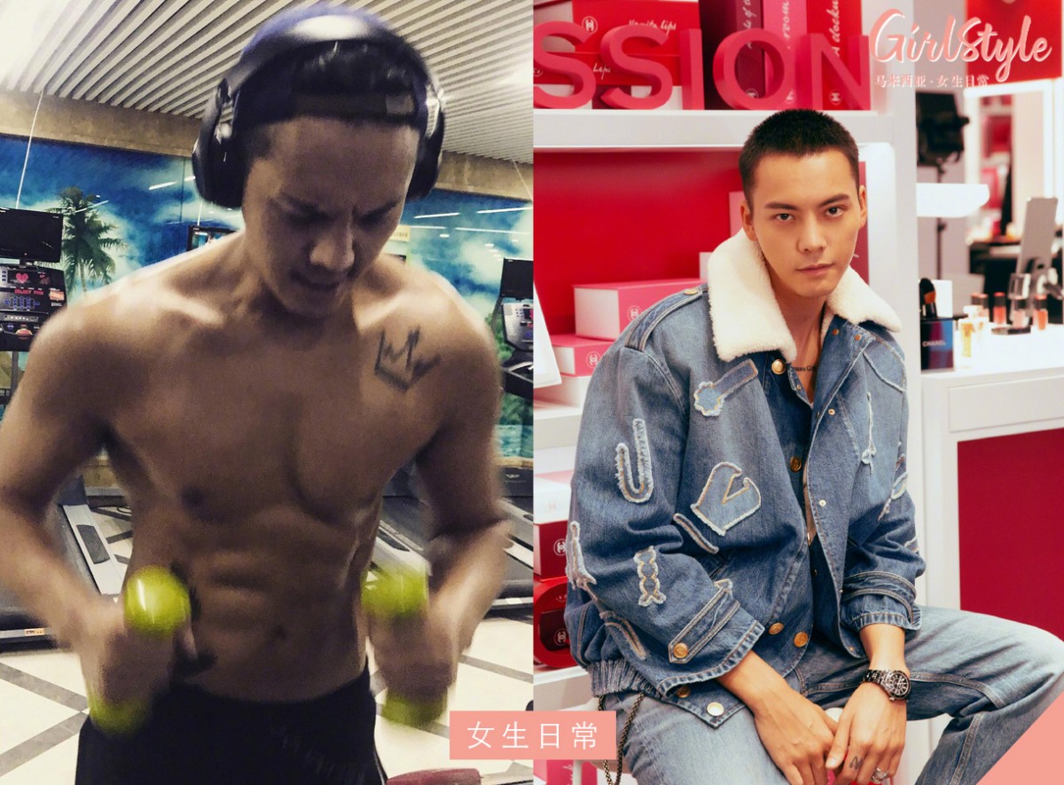 「穿衣显瘦、脱衣有肉」肌肉男神 陈伟霆