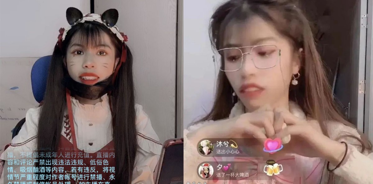 下面这位萝莉萌妹纸,娇小身材配上萝莉穿搭,同性异性粉丝都非常多!直播中秀出真实面貌后网民惊呆表示幻灭,直言「视频果然“仅供参考”不能当真」~