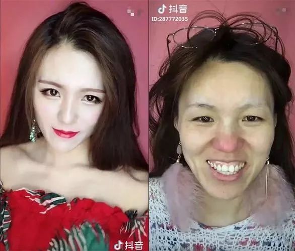 前段时间抖音上很火的「关掉美颜、关掉滤镜Challe