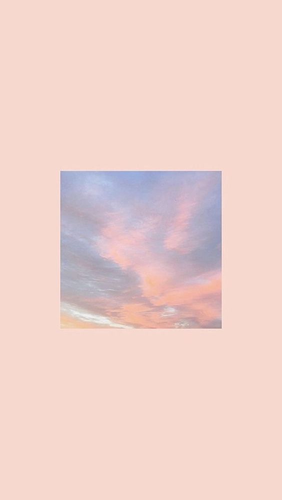 治愈系:【韩风Wallpaper · 天空、大海桌布】紫色粉色和橘色渐变天空