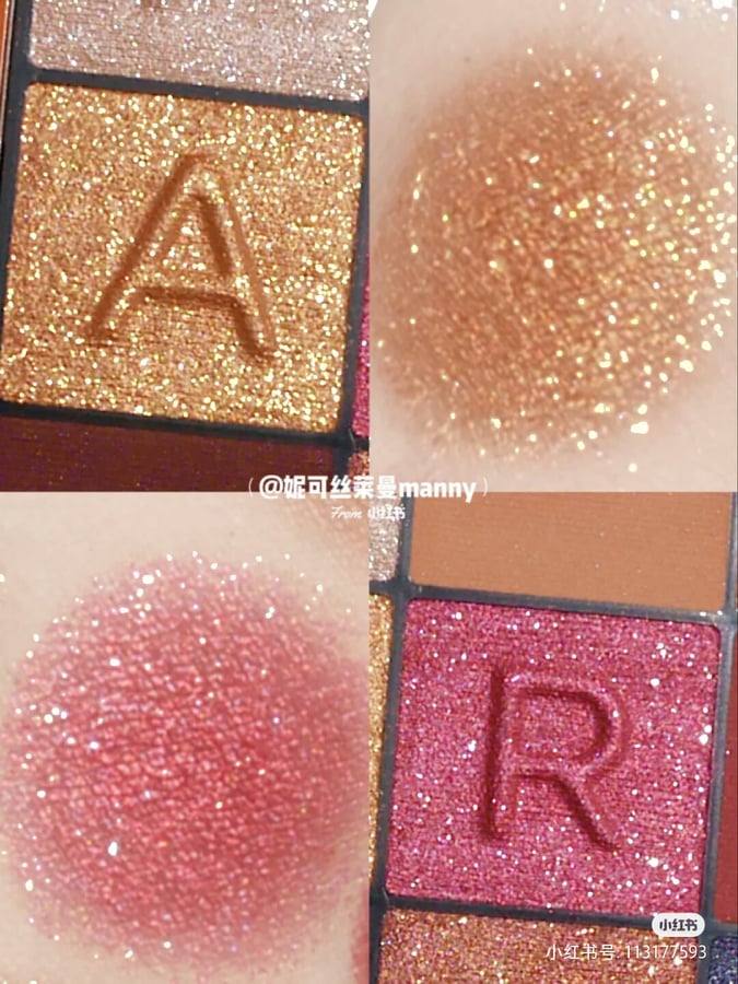 去年尾推出的这款Holiday圣诞限定「流沙巴黎」盘，最近在小红书上掀起了一波抢购潮～BlingBling色泽的眼影，配上流沙设计外壳包装，简直不要太闪耀✨?