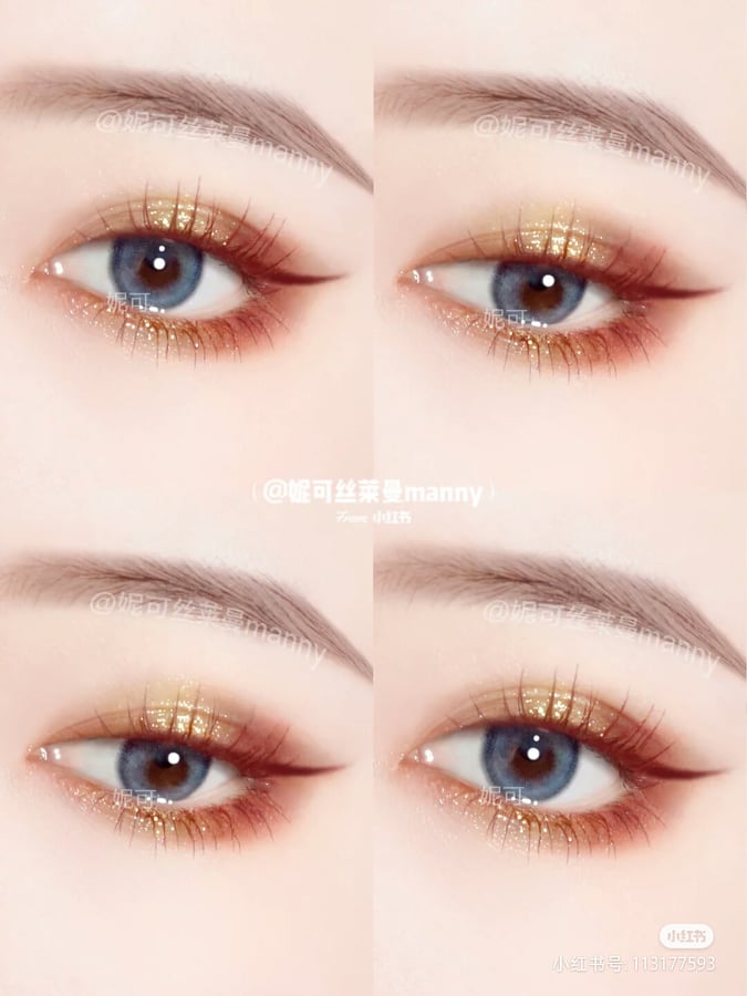 里头的9色搭配配色用途多，可以画出元气橘色调、特色玫紫调、棕红金闪等各色眼妆～尤其细闪色泽真的太优秀啦！