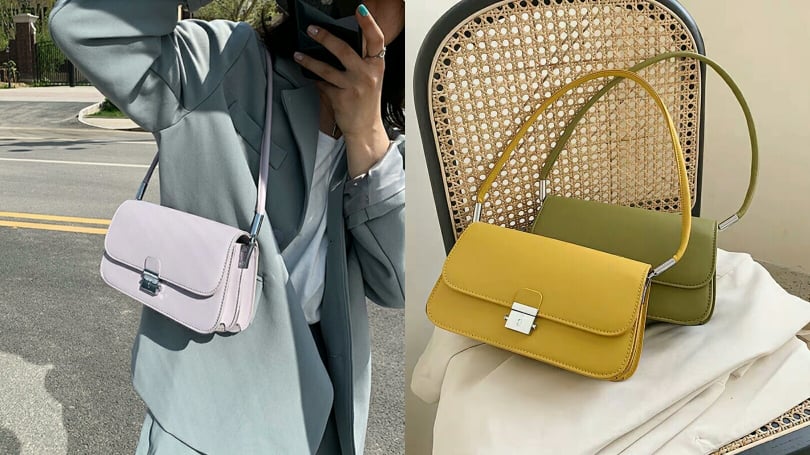 【本季必备INS风网红款法棍包、腋下包】香芋紫色、芒果黄色、橄榄绿色都好好看啊！而且才RM25++，C编已经有一股邪恶的、想All-In的冲动（笑）