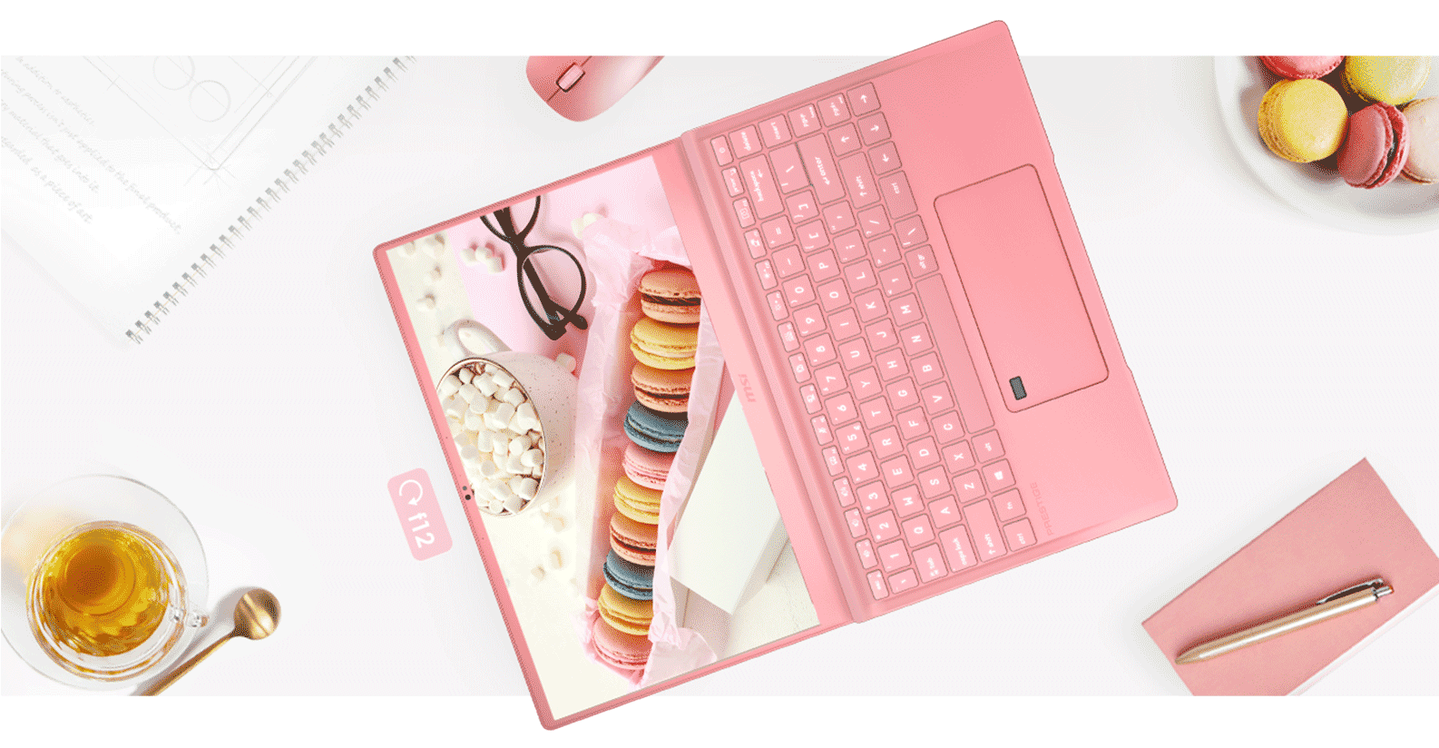 现今科技时代下几乎人人都是长时间面对电脑工作；MSI Prestige 14 系列特别贴心采用5度角轴承设计，让你打开它使用时键盘可以增高到最佳角度，是一项特别赞的舒适人体工学设计。 电池续航力和无线传输技术部分也绝对让人满意！10小时电池续航力、充电15分钟便可提供1.5小时使用，足以应付漫长一天的使用～其所配备的无线传输技术也方便使用者进行顺畅的档案传输和顺畅连线视讯会议。 值得一提的是，该系列提供支援Windows Hello脸部识别和指纹识别功能，比起密码输入解锁更快速登入，便捷之余安全性也极佳！