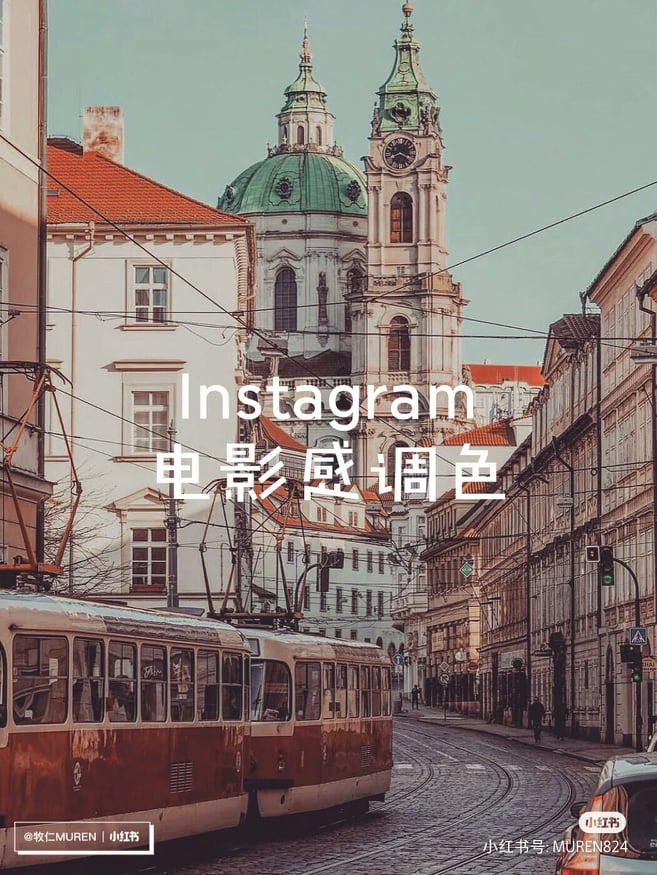 ✨INSTAGRAM 内建调色教程 Instagram本身有许多内建的好看滤镜,不爱用其他APP的朋友们用它就能「打天下」啦(笑)详细的色调调色参数见下:【电影感调色】 滤镜 Filter | Aden +100 亮度 Brightness | -24 对比 Contrast | -27 结构 Structure | +40 暖度 Warmth | +16 饱和度 Saturation | +30 高光 Highlights | -33 阴影 Shadows | +40 晕影 Vignette | +25