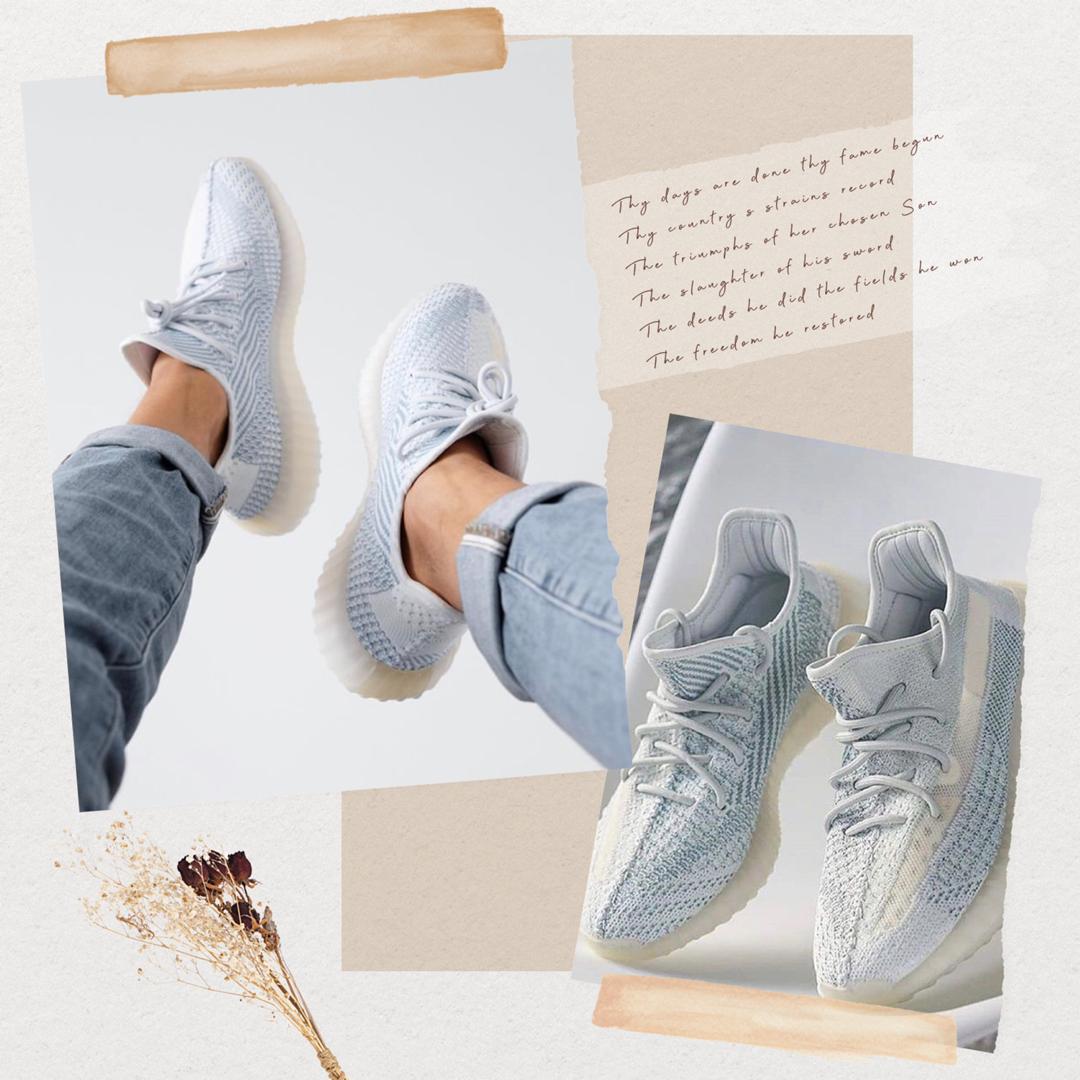 yeezy cloud white 46