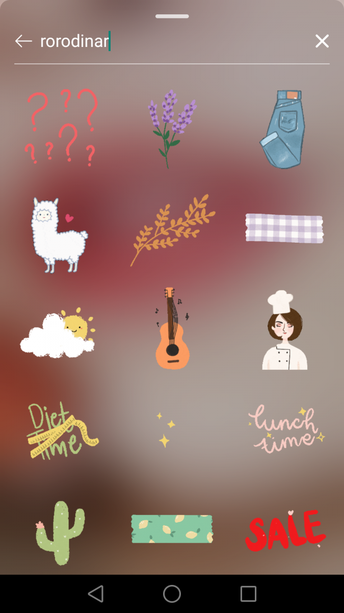 Instagram Story限时动态GIF搜索关键字:? rorodinar