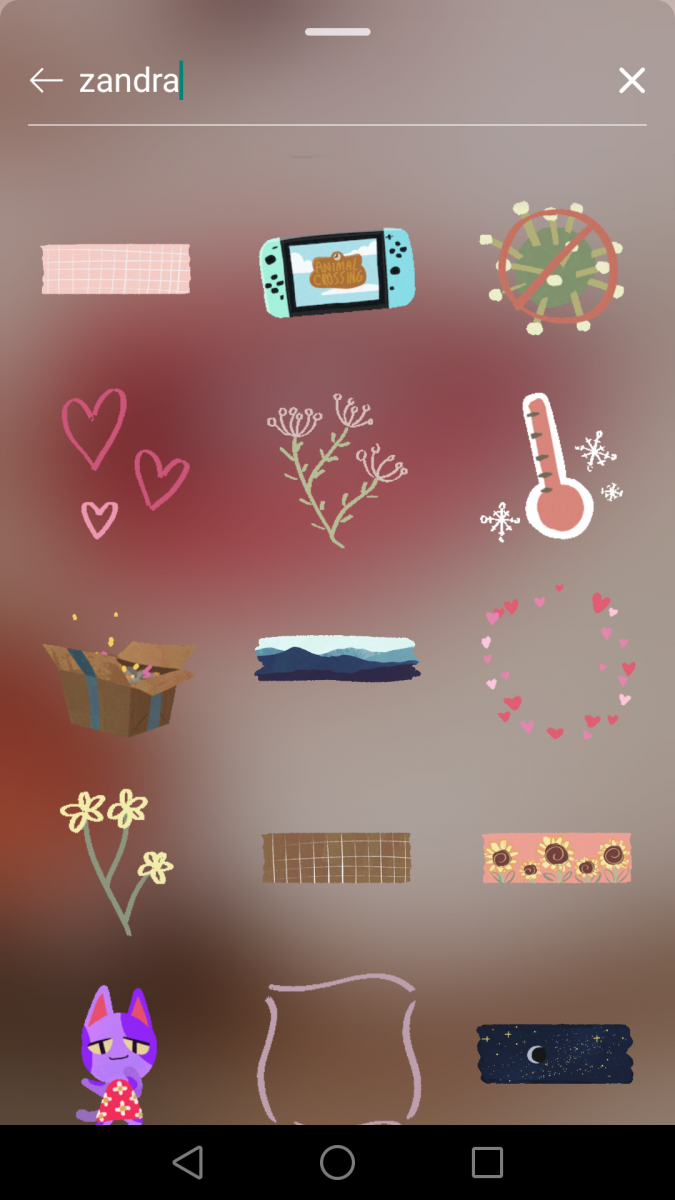 Instagram Story限时动态GIF搜索关键字:? zandra