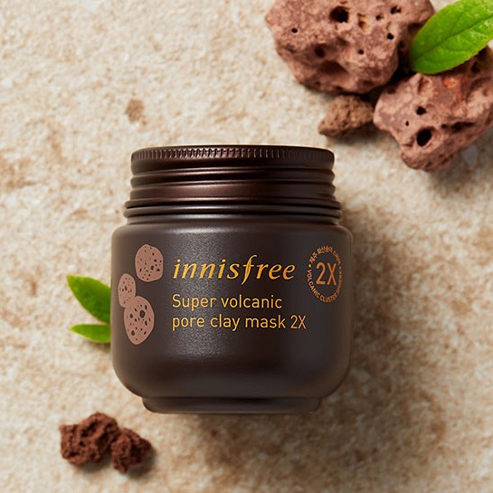 好用泥面膜推荐！cosme泥面膜排行榜TOP 6：第五名：INNISFREE Super Volcanic Pore Clay Mask 2X