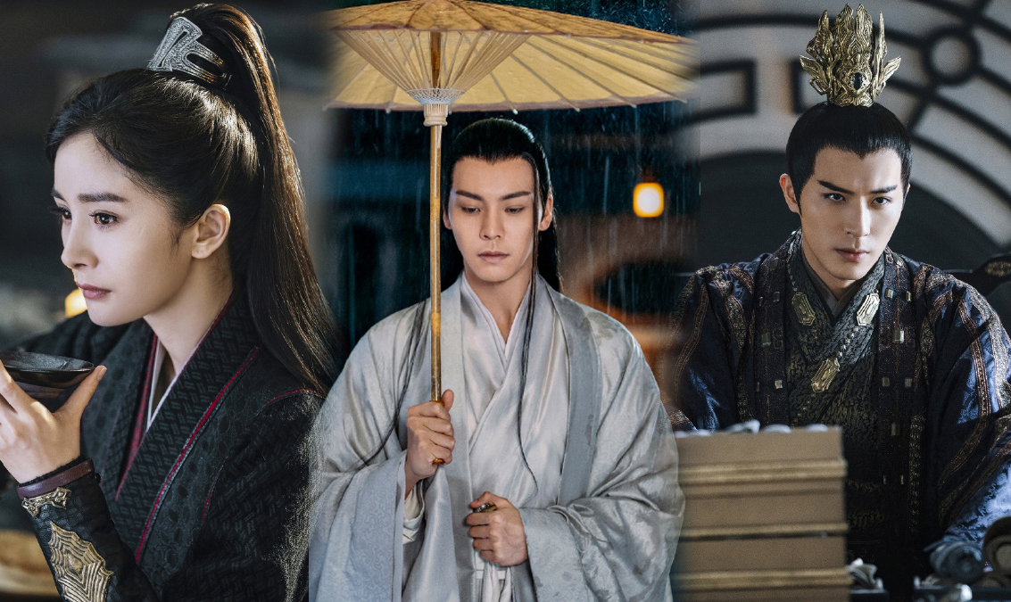 ✨杨幂、陈伟霆、徐开骋《斛珠夫人》 继《古剑奇谭》后杨幂和陈伟霆再携手合作,在改编自同名小说的《斛珠夫人》中上演「咫尺之间辗转徘徊,悲欢一世宿命难逃」虐恋!故事讲述九州大陆上的大徵王朝朝堂与后宫当中,帝旭(徐开骋 饰)、宦官方诸(陈伟霆 饰)和奇女子海市(杨幂 饰)三人之间情感纠葛。随着皇朝的叛乱再起,他们不断面对纷繁复杂的权利斗争,坚定肩负起守护大徵和平的责任。