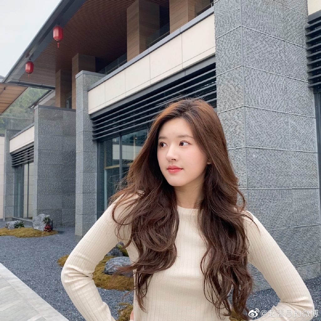 赵露思同款女神发型