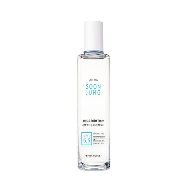 【敏感肌肤适用化妆水】ETUDE HOUSE SoonJung Relief Toner - pH5.5 (180ml)