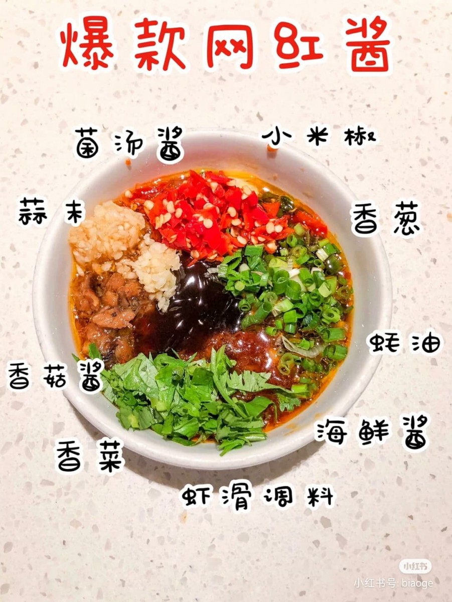 ✨海底捞火锅酱料(二)爆款网红酱 菌汤酱、蒜末、香菇酱、香菜、虾滑调料、海鲜酱、蚝油、香葱、小米椒