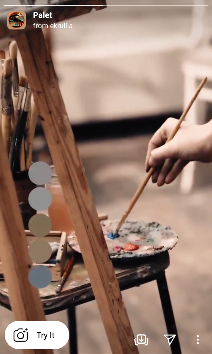  Instagram Stories Effect 限时动态滤镜作者：? @ ekrulila ✨ Palet