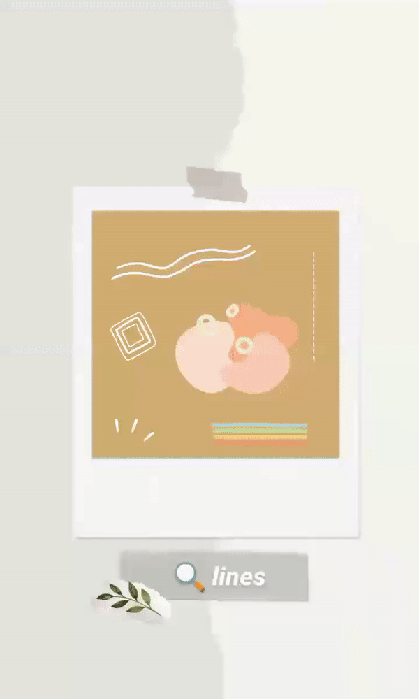 Insta Story GIF关键字 ? lines