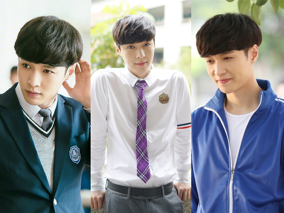 【校服男神】♡ 张艺兴 张艺兴在《求婚大作战》中的校服造型获赞「完美驾驭校园风」;更有者超贴切形容道:我的校园生涯欠我一个这样的学长啊~(笑)