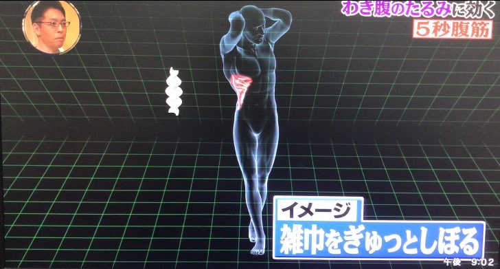 2、站直后一条腿往前迈出一点,然后用鼻子吸一口气的同时要感受到肚子往内缩至凹进去。 3、用嘴巴吐气的同时,身体缓缓地向左侧微微扭卷腰部、想象在扭毛巾一样,维持动作5秒钟后换边做;一边做10次为1组,一天可以做3组左右。记得腰椎不要弯曲着做哟,身体维持挺直才是正确的。