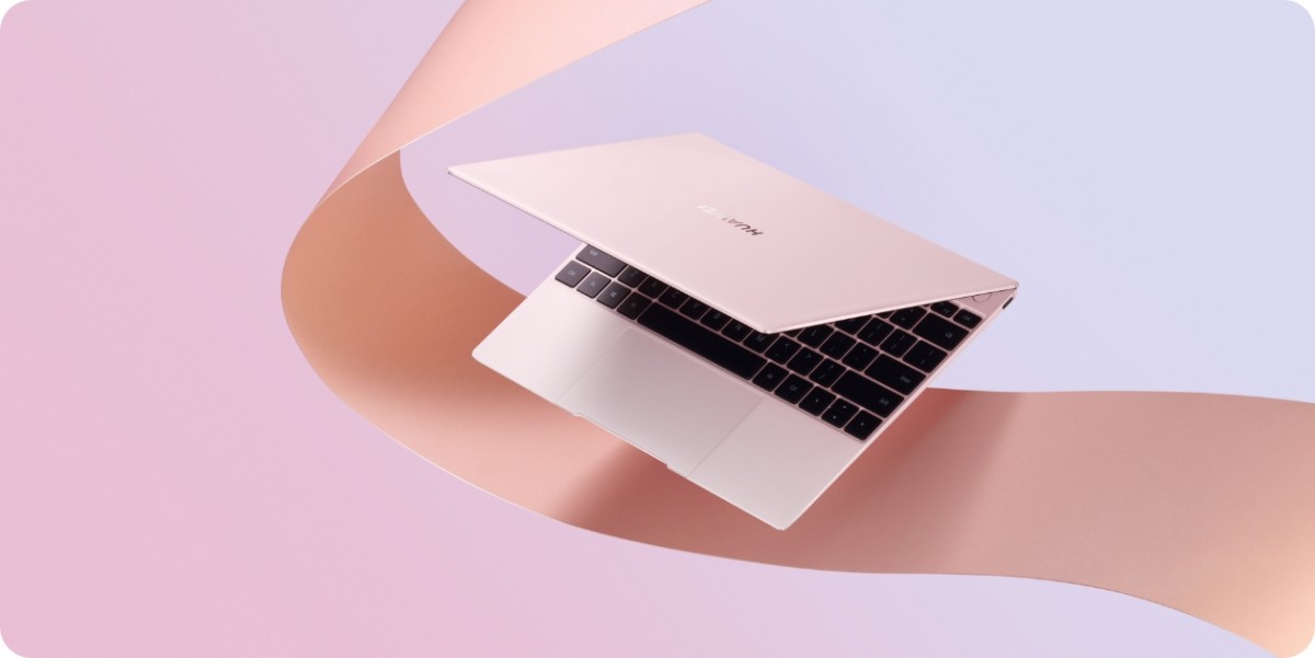 全新MateBook X系列此番一共推出了4款美到令人怦然心动的配色： 洁雅「樱语粉色」；