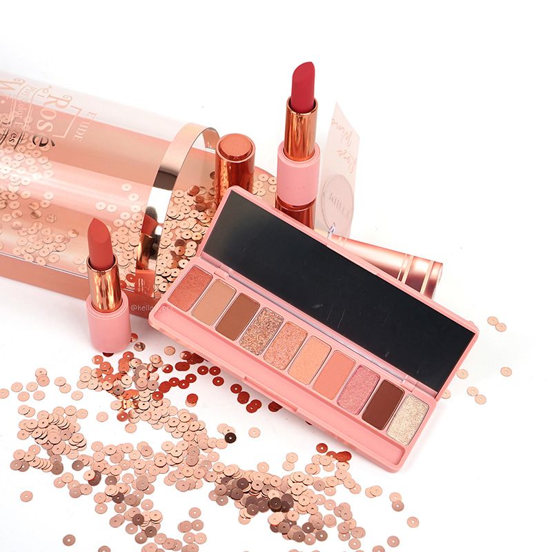 Etude House Rose Wine Collection粉金管口红