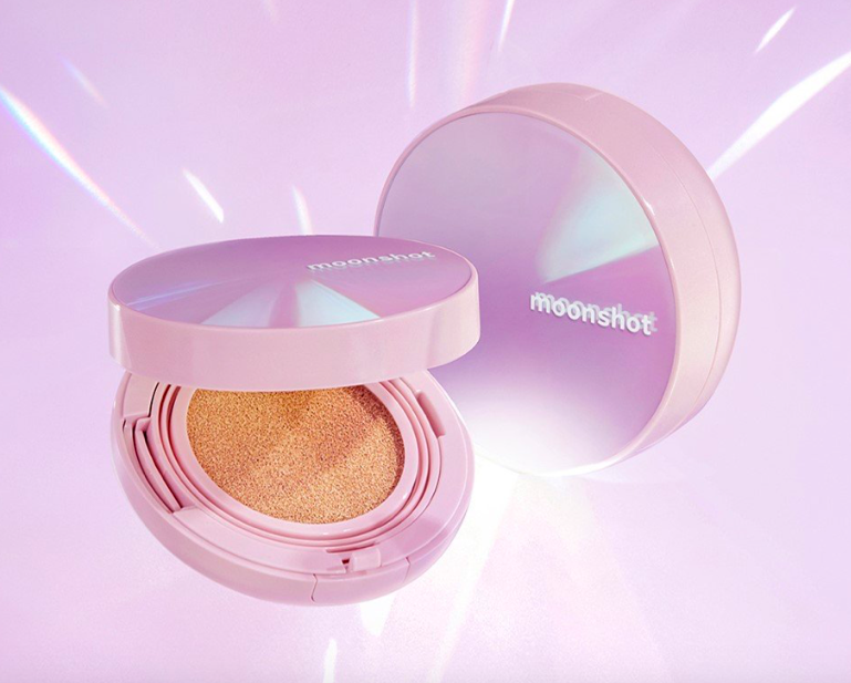 MOONSHOT Micro Glossyfit Cushion 粉芋色气垫