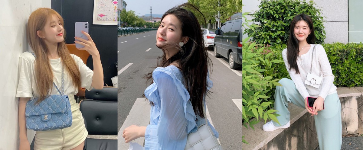 1、浅色系 浅色x浅色搭配会给人特别「明亮」的既视感;比如很显少女气息的淡淡糖果色、气质fu柔和杏色、最不会出错的白色,都是肉丝女神平日里常用的穿搭Tips哟!