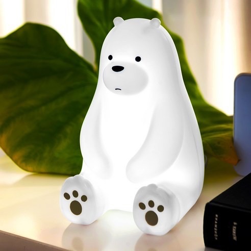萌萌的We Bare Bears Ice Bear造型小夜灯萌到让人想抱紧处理!RM103.87 >> 链接