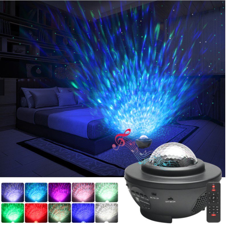 除了以上特别有3D造型感的小夜灯,下面这款「星空灯」也很值得入手~关灯后打开它瞬间让房间变身浪漫星空feel,在家里也能「仰望宇宙星辰」!RM87 >> 链接