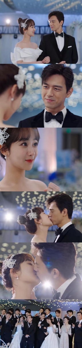 佟年韩商言、吴白艾情一起步入婚礼殿堂，而且客串回归的童颜夫妇还有吻戏售后，让粉丝们狂呼：一起吃了份喜糖感觉圆满了 ❤️