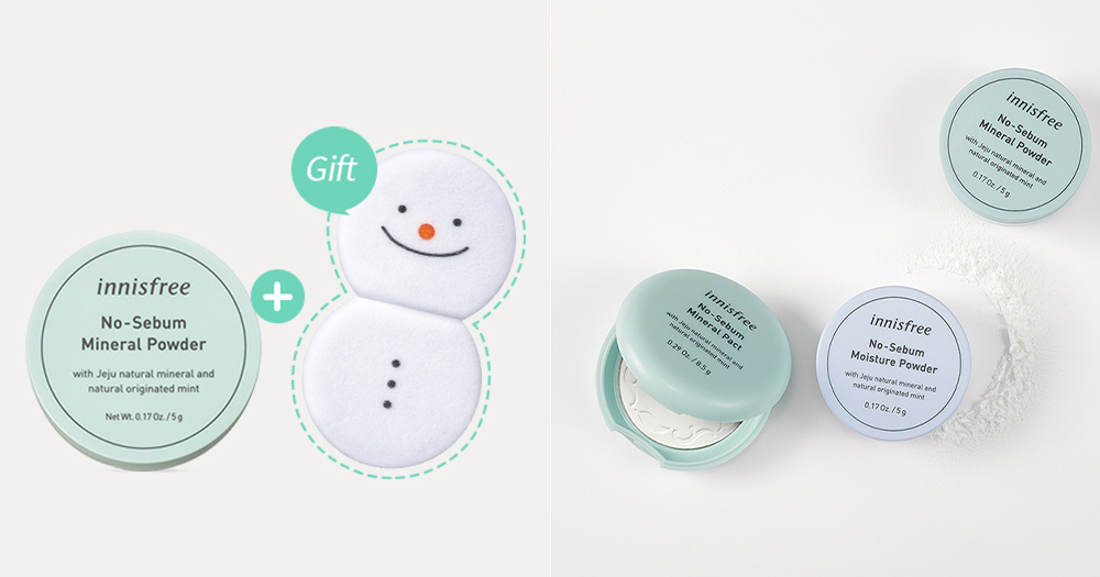 Innisfree 雪人粉扑 13
