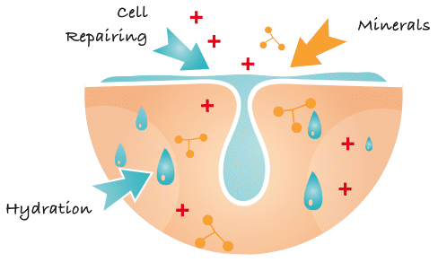 STEP 4 :细胞修复水光针 相信Girls都知道想要GET零毛孔婴儿肌肤,除了毛孔要清洁干净以外,还要给肌肤喂饱饱滋养,才能真正达到「素颜也健康水亮」的最佳肌肤状态。