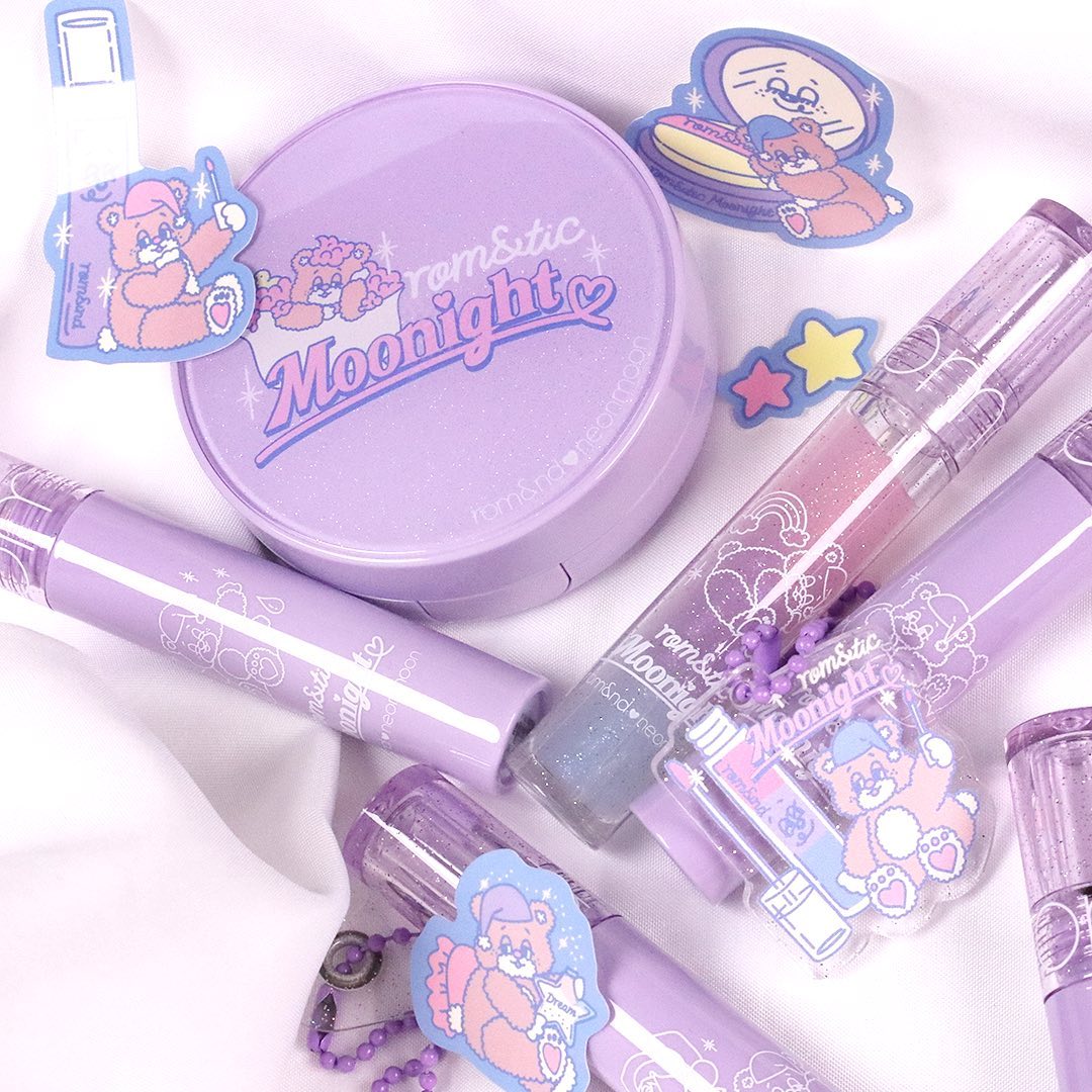 romand 浪漫芋紫 彩妆