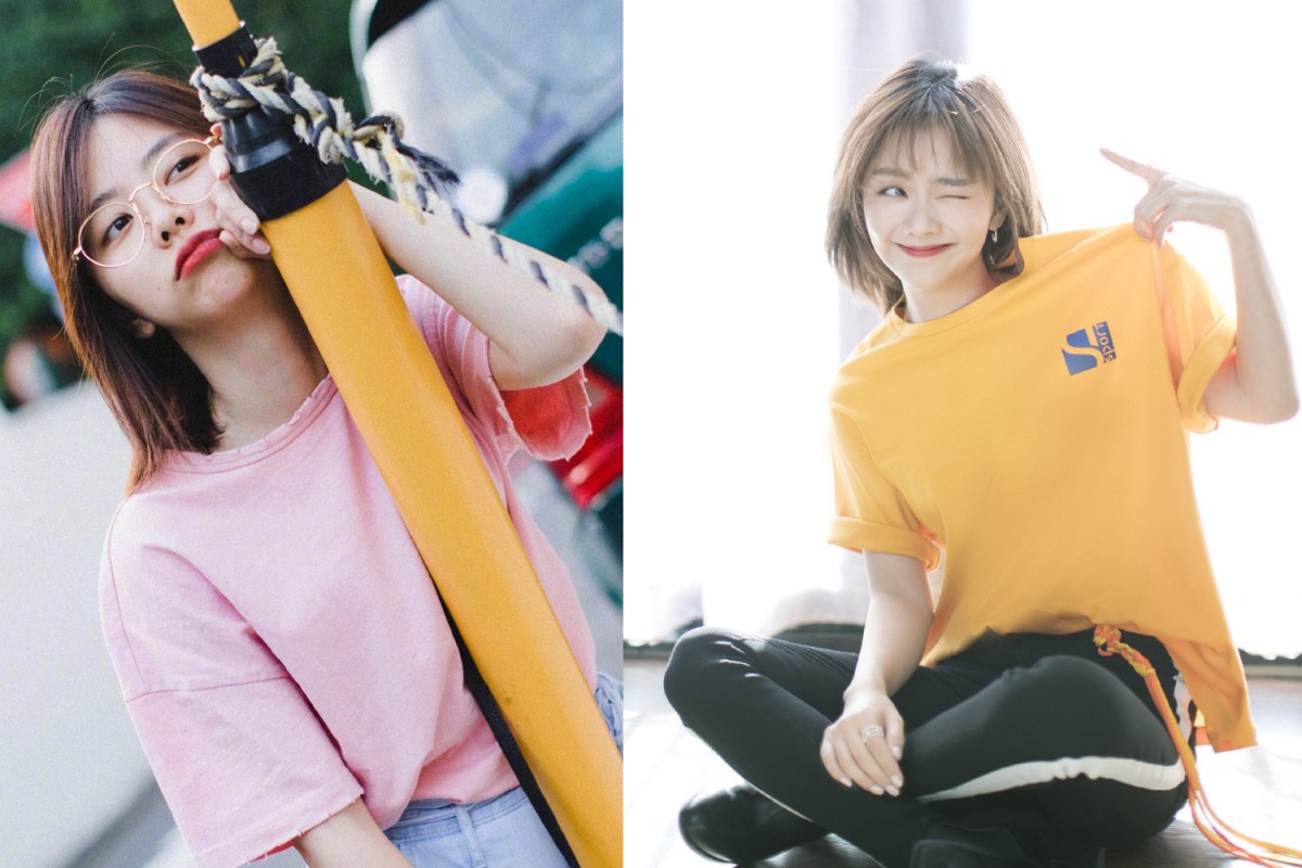 ✨ 简约T恤 简约微宽松的T恤不仅穿着感舒适,而且特别百搭几乎搭什么下装都不容易NG,轻松营造可盐可甜减龄范儿!