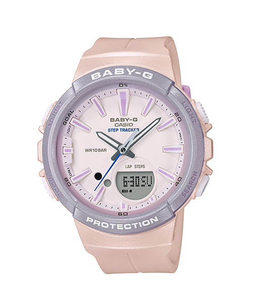 粉红色表带+表盘搭配粉紫色表圈款式则粉嫩嫩的特别梦幻,这么柔美的配色真的爆击少女心呀~RM412 >> 链接