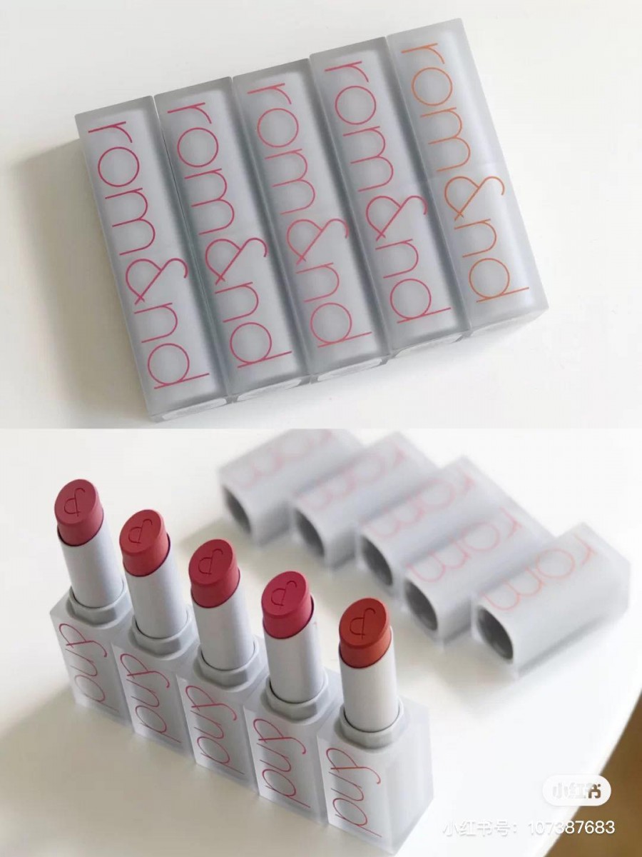 该系列Zero Matte口红一共分成四大类色系,分别有MOOD、NUDE、LIVE、RED;#1至#10色号的质地为哑光雾面款,#11至#20则是偏滋润型的轻柔雾面质感。