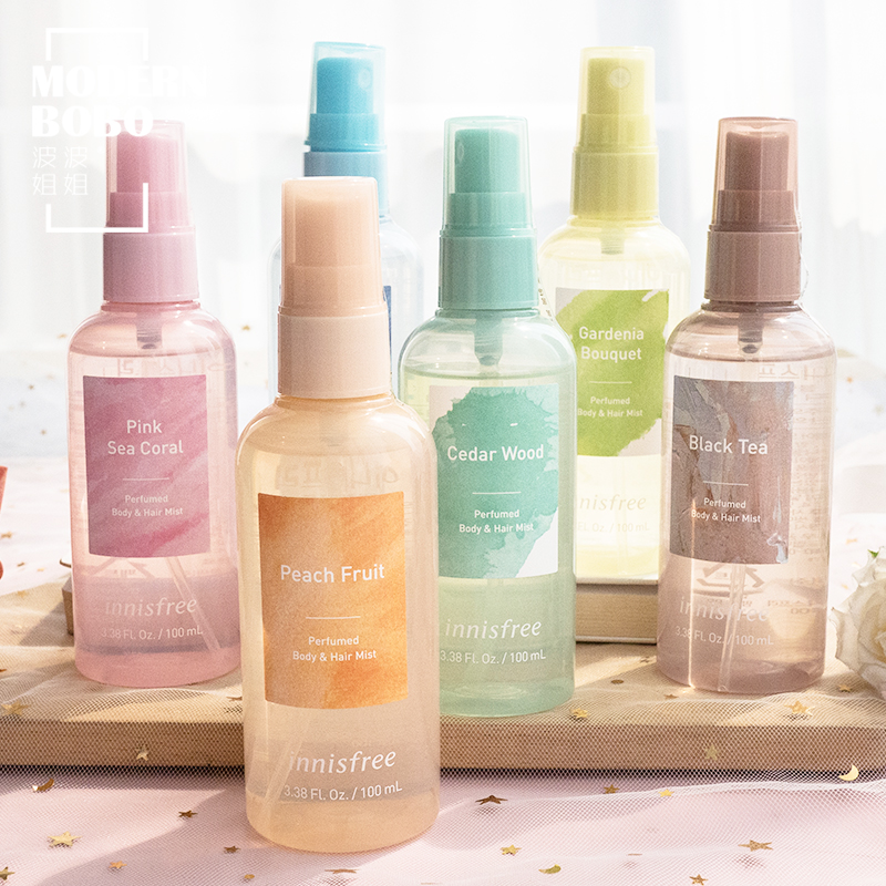 INNISFREE Perfumed Body & Hair Mist (100ml) RM32.85 >> 链接 小红书上近期讨论度超高的高CP值发香喷雾绝对是Innisfree家的它!绝美糖果色包装超戳少女心;其中小蓝瓶Guesthouse Morning、小粉瓶Pink Sea Coral和小橘瓶Peach Fruit是最受欢迎的香味,清新自然的香气不会过分浓郁,像极了沐浴后自带的清爽体香,回头率超高!