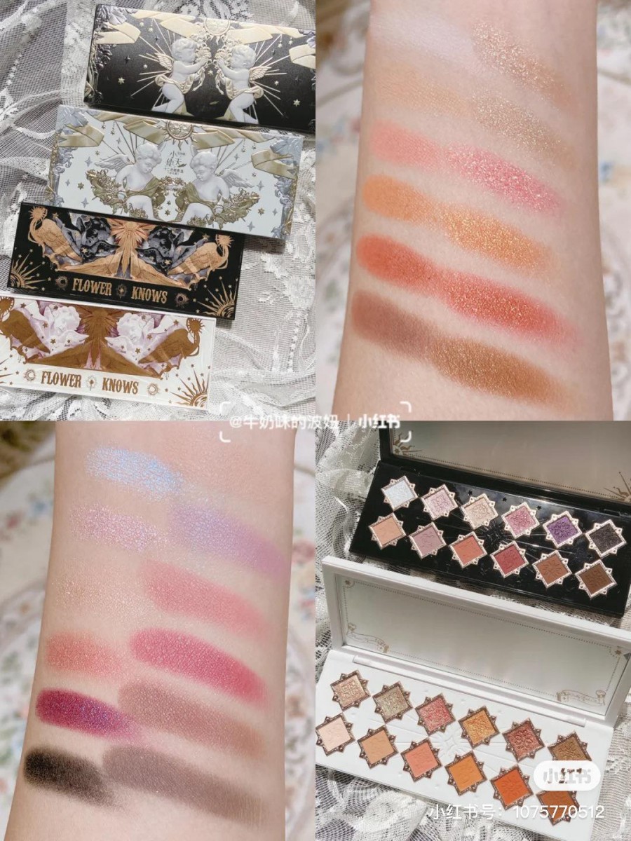 眼影盘设计则有「白天使#刺日金棕盘」 以及 「黑天使#暗月水晶盘」2款，棱镜外壳设计在不同光线折射下展现超高质光感！